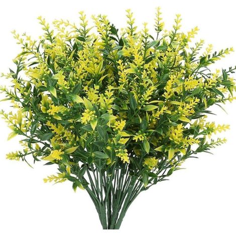 Künstliche Lavendelblüten – 35,5 Cm – Uv-beständig – Für Den Innen- Und Außenbereich – 6er-pack