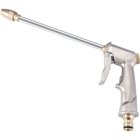 Hochdruck-wasserpistole – Metall Und Messing – 4 Einstellbare Modi – Für Autowäsche, Garten Und Terrasse – 1 Stück