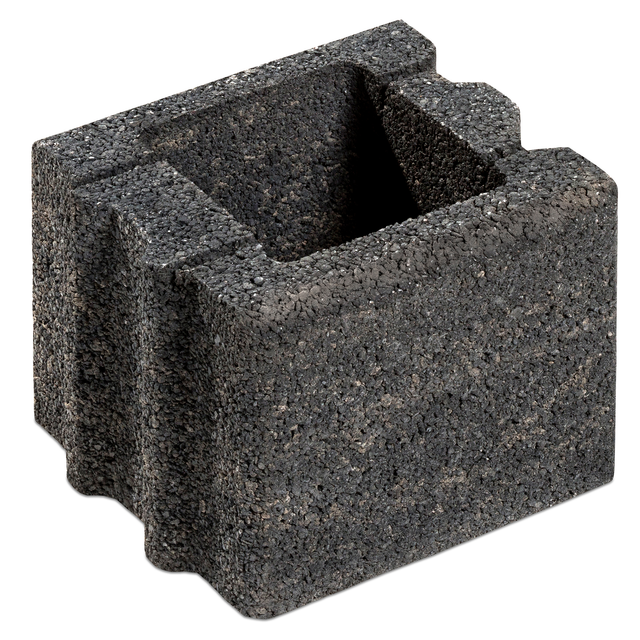 Diephaus Mauer Canta Halbstein Quarzit 25 x 25 x 20 cm