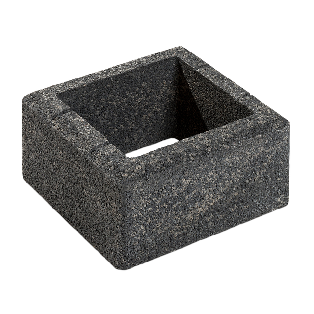 Diephaus Mauer Canta Pfeilerstein Quarzit 37,5 x 37,5 x 20 cm