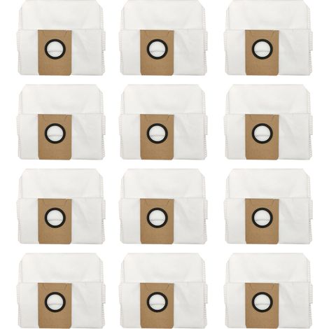 Wiederverwendbare Staubbeutel – Für Ecovacs Deebot X1 Omni Saugroboter – Kompatibel Mit Der Reinigungsstation – 12er-pack