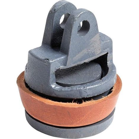 Kolben Für Handpumpe – Gusseisen – Dichtung Aus Echtem Leder – Kompatibel Mit 75-mm-handpumpen – 1-teiliges Ersatzteilset