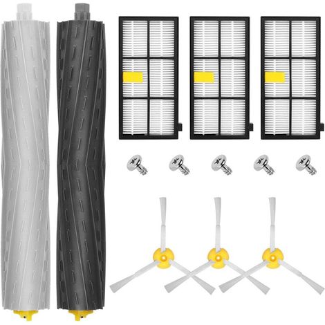 Roomba Ersatzteile-set – Schmutzabsaugung – Hepa-filter – Seitenbürsten – Für Die Serien 800 Und 900 – 1 Set