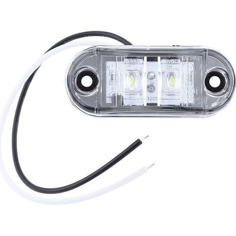 Led-positionsleuchte – 2 Dioden Pro Einheit – Ip65 Wasserdicht – Für 12v/24v-fahrzeuge – Aufbaumontage – 4 Stück