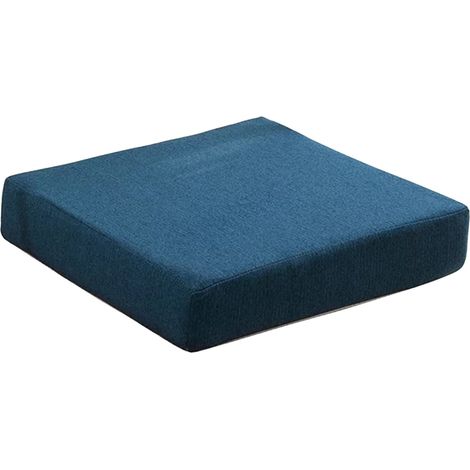 Sitzkissen Aus Memory-schaum – 45 X 45 X 8 Cm – Für Sessel, Sofa, Rattanstuhl Oder Boden – 1 Stück