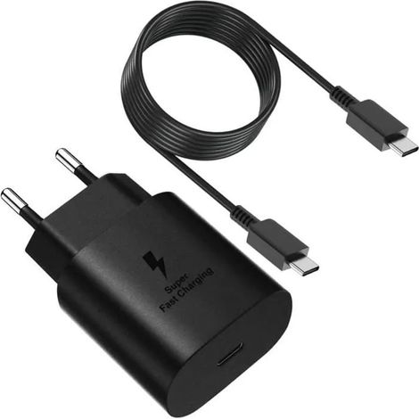 Usb-typ-c-ladegerät – 25 W – Für Smartphones Und Tablets – 1 M Kabel Im Lieferumfang Enthalten