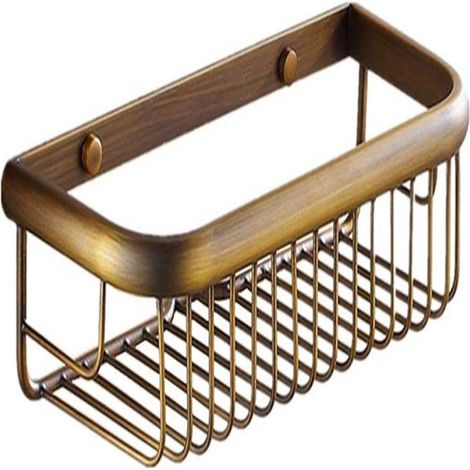 Duschablage – Massives Messing – Antik-finish – 30 Cm – Für Bad, Küche, Schlafzimmer – 1 Stück