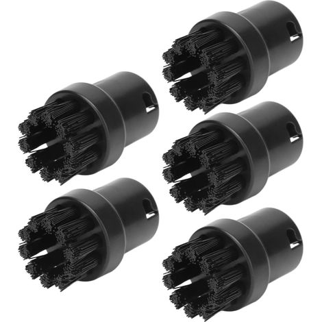 Zubehörset Für Dampfreiniger – Fugenbürste – Rundbürste – Detailbürste – Schlauchadapter – 5-teilig – Kompatibel Mit Den Modellen 1 Bis 5