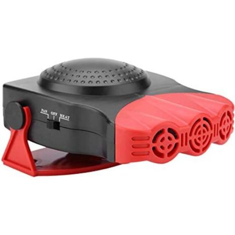 Autoheizung – Entfroster, Entfeuchter, 12 V, 150 W – Für Windschutzscheiben – Rot – 1 Stück