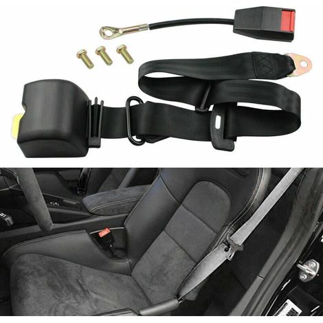 3-punkt-sicherheitsgurt Mit Automatischem Aufrollmechanismus – Für Fahrer- Und Beifahrersitz – Polyester, 3,2 M – 1 Stück