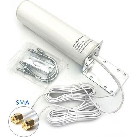 Außenantenne – 4g/5g – 698–3800 Mhz – 28 Dbi Verstärkung – Sma-stecker – Für Wlan-router, Modem, Signalverstärker – 1 Stück