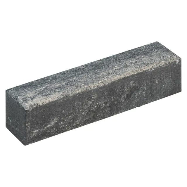 Diephaus Mauerstein Patea Pico Weiß-Schwarz 40 x 10 x 10 cm