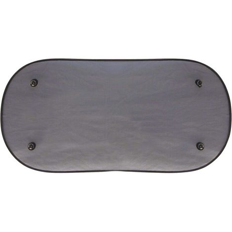 Sonnenschutzvorhang – Saugnäpfe Auf Der Rückseite – 100 X 50 Cm – Schwarz – 1 Stück