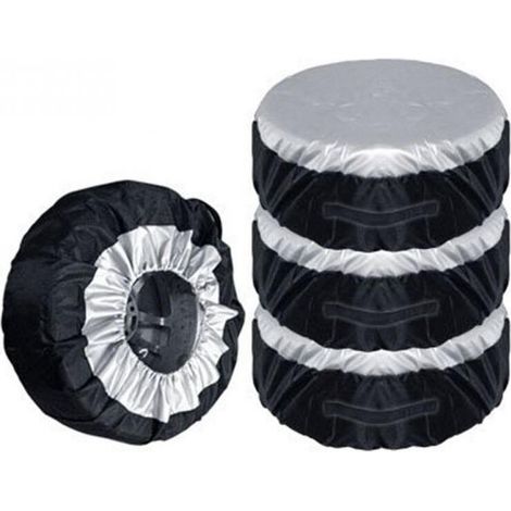 Reserveradabdeckung – 210d Oxford-gewebe – Wasser- Und Staubdicht – Für Auto-reserverad – 65 X 37 Cm – 2 Stück