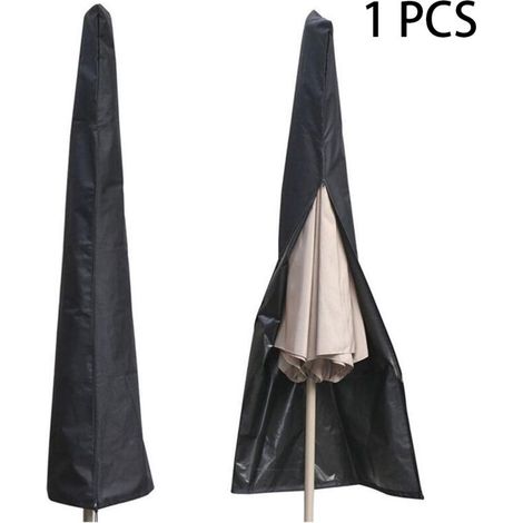 Sonnenschirmhülle – Wasserdichtes Oxford-gewebe – 25 X 55 X 230 Cm – Schutz Vor Regen, Wind Und Sonne – 1 Stück