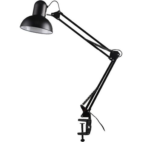 Gelenkige Led-lampe – Verstellbarer Arm – E27-fassung – Klemmbefestigung – Usb-stromversorgung – Für Büro Und Innenräume – 1 Stück
