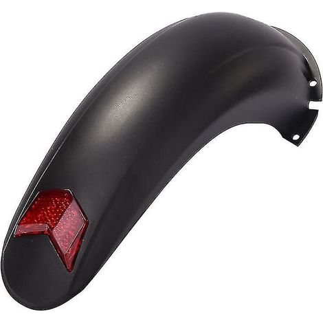 Hinterradschutzblech – Für 10-zoll-elektroroller – Mit Integriertem Rücklicht – Schwarz – 29 X 12 X 10 Cm – 1 Stück