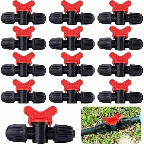 Tropfbewässerungsventil – 16 Mm – Aus Pe – Für Bewässerungssysteme – 20er-packung