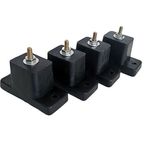 Stoßdämpfer Für Klimaanlagen – Antivibrations-gummilager – Rutschfeste Füße Für Außengeräte – 4er-pack