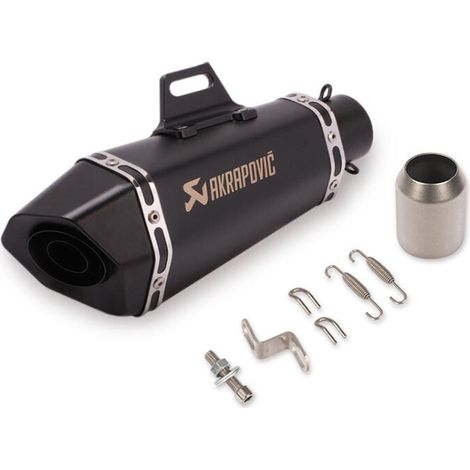 Auspuffrohr – Edelstahl – Für Kawasaki Zx6r, Z900, Z800, Yamaha R3, R25, R6 Motorräder – 320 Mm – 51 Mm Anschluss – 1 Stück