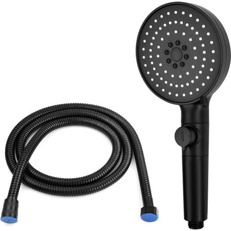 Duschkopffilter – 1,5 M Schlauch – 5 Hochdruckstufen – Wasserstopp-taste – Anti-kalk – Für Badezimmer – 1 Stück