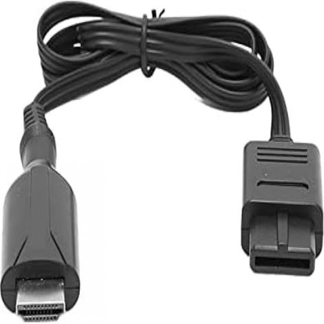 Hd-videoadapter – Av-zu-hdmi-konverterkabel Für N64- Und Snes-konsolen – Plug & Play – 720p- Und 1080p-auflösung – Pal/ntsc – 1 Stück