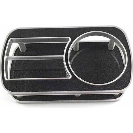 Getränkehalter – Abs – Für Die Mittelkonsole Im Auto – Handy- Und Flaschenhalter – 17,5 X 9,8 X 5,3 Cm – Schwarz – 1 Stück