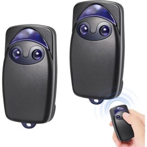 Torfernbedienung – 433 Mhz – 2 Kanäle – Kompatibel Mit N1ce, On1, On2e, Flo2r-s, Flo2re – 2er-pack