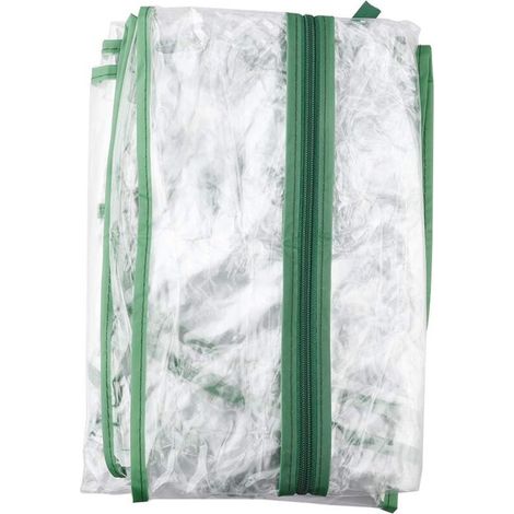 Gewächshausabdeckung – Ersatzabdeckung Für 3-stöckiges Gewächshaus – Transparentes Pvc – 69 X 49 X 126 Cm – Für Mini-gewächshäuser Im Außenbereich – 1 Stück