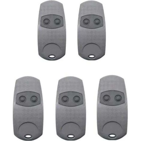 Top432ee Fernbedienung – 2 Kanäle – 433,92 Mhz – Für Automatische Tore Im Privaten Und Gewerblichen Bereich – 5er-pack