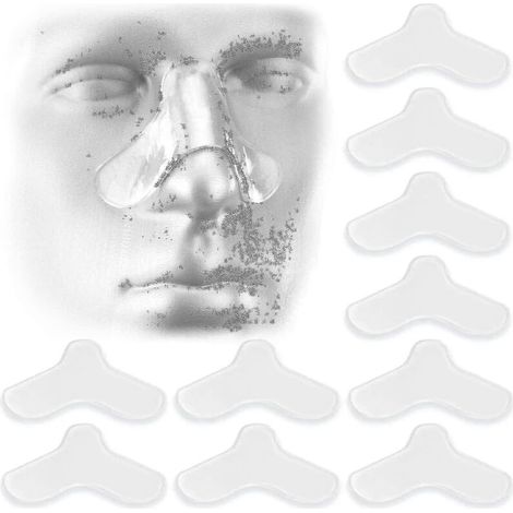 Cpap-nasenpolster – Weiches, Nicht Abfärbendes Gel – Kompatibel Mit Standard-cpap-masken – 10 Stück