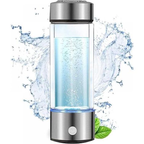 Wasserstoff-wasserbecher – Elektrolyse Spe Pem – Produktion In 3 Minuten – Für Gereinigtes Wasser – Tragbar Und Wiederaufladbar – 1 Stück