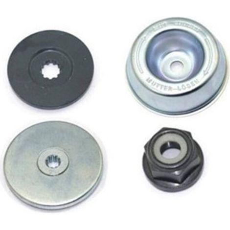 Klingenhalterungssatz - Für Stihl Freischneider Fr85 Fr130 Fr220 Fr350 Fr410c Fr450 Fr460tc Fr480 Fs25-4 Fs44 Fs55 Fs56 Fs65-4 Fs70 Fs72 Fs74 - 4-teilig
