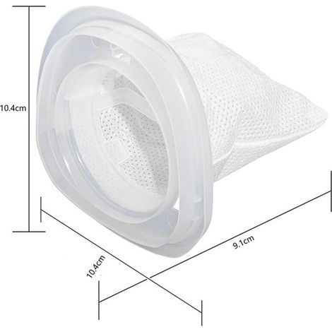 Staubsaugerfilter – Kompatibel Mit Evf100 – Mikrofaser-vlies Und Kunststoff – Für Saubere Raumluft – 2er-pack