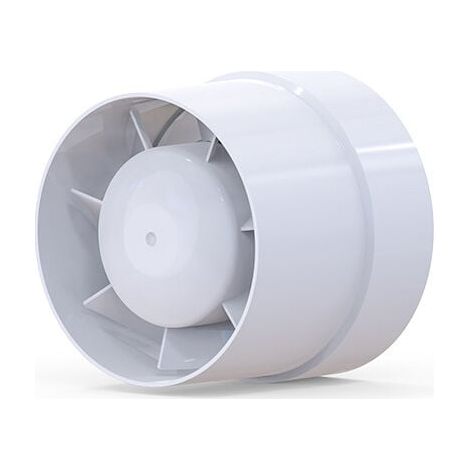 Luftabsauger – 125 Mm – 130 M³/h – 16 W – 220 V – 34 Db – Für Badezimmer, Gewächshaus, Zelt, Keller, Dachboden – 1 Stück