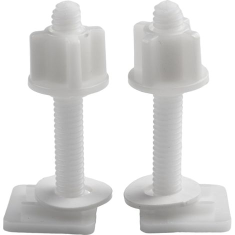 Wc-sitz-reparaturset – Schrauben, Muttern, Unterlegscheiben – Für Standard-wc-sitze – 1 Set