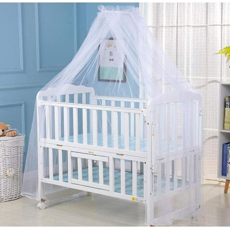 Moskitonetz Für Babybetten – Faltbares Moskitonetz Für Kinderbetten – Dichtmaschiges, Atmungsaktives Netzgewebe – Schutz Vor Insekten Und Staub – 1 Stück