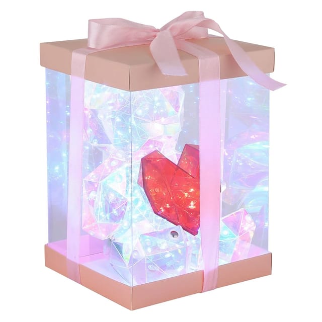 Globo Tischleuchte Brondar Kunststoff Kristall-Effekt LED 140 x 130 x 170 mm