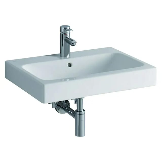 Geberit Waschbecken iCon 60 cm Hahnloch KeraTect