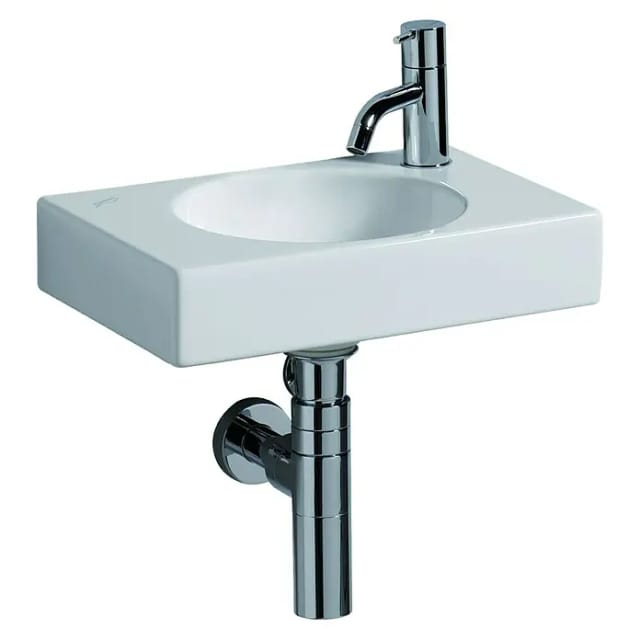 Geberit Preciosa II Handwaschbecken 40 cm Hahnloch rechts