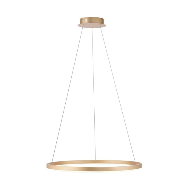 Just Light Pendelleuchte Ritus Messing Matt Ø 60 cm