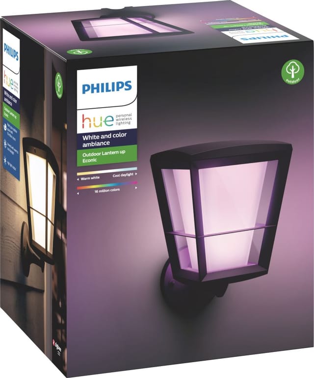 Philips Hue White & Color Amb. Econic LED-Laternenleuchte stehend