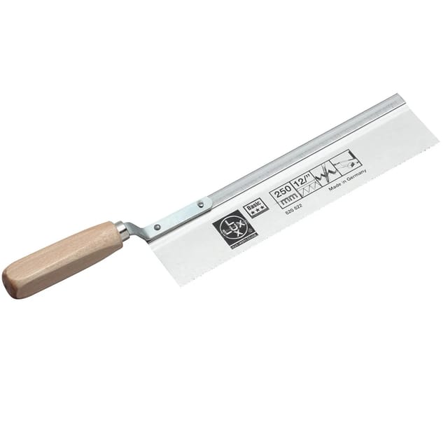 LUX-TOOLS Feinsäge gekröpft Holz Classic