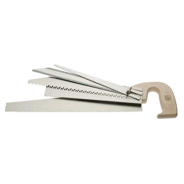 LUX-TOOLS Nestsäge Holz 5-teilig Classic mit Holzgriff