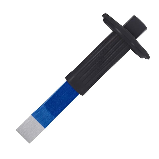 LUX-TOOLS Schlitzmeißel mit Handschutz Comfort
