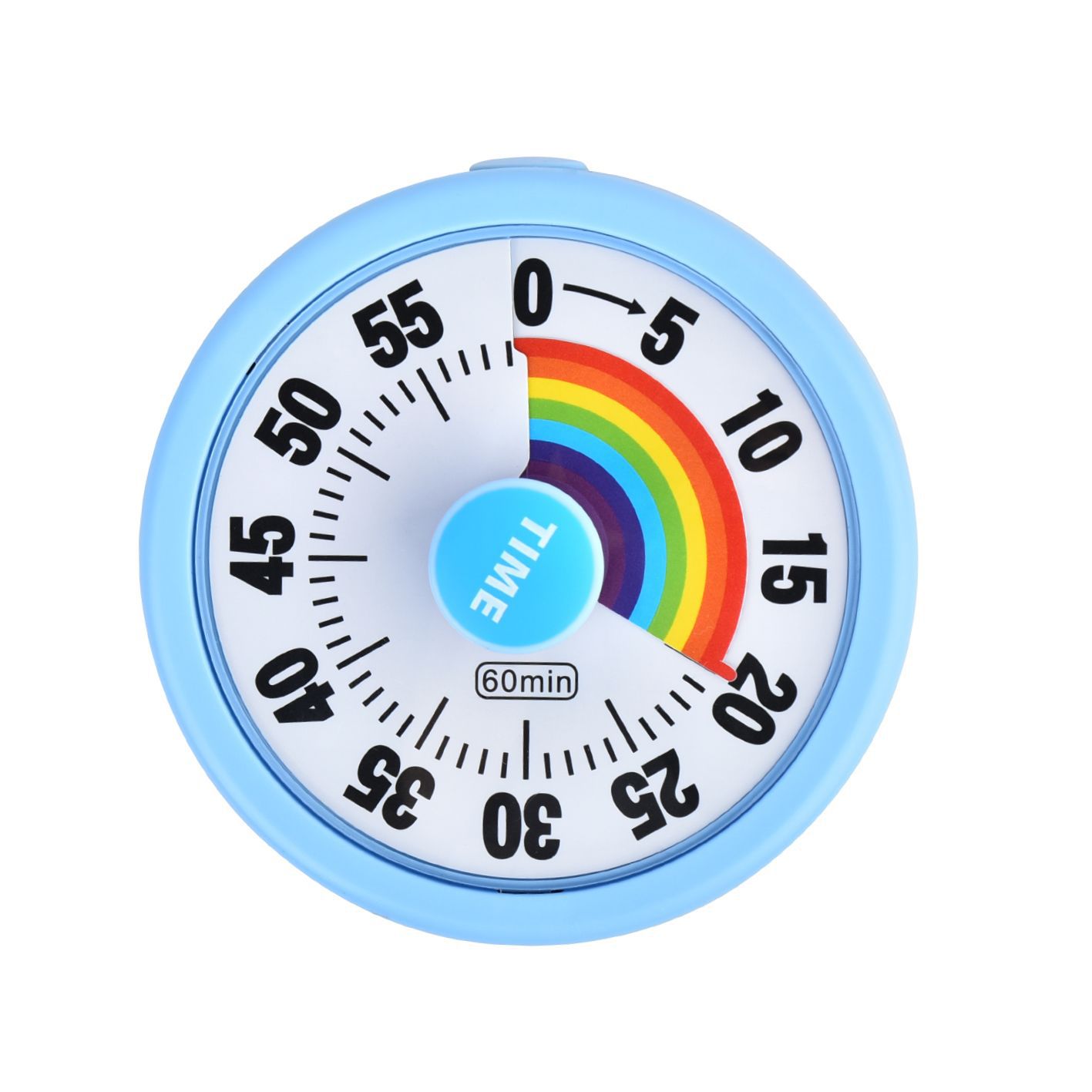 2er-packung Kinderfreundlicher Visueller Timer, 60-minuten-countdown-timer, Geeignet Für Klassenzimmer, Büros, Küchen, Tischtimer, Zeitmanagement-tools Für Kinder, Geräuschloser Betrieb.