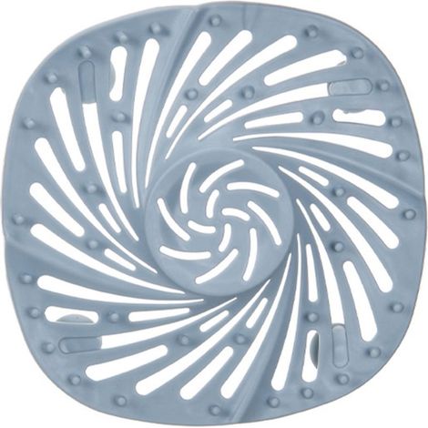 Blauer Duschablaufdeckel Mit Saugnapf Zum Auffangen Von Haaren, Ideal Für Badezimmer, Badewanne Und Küche.