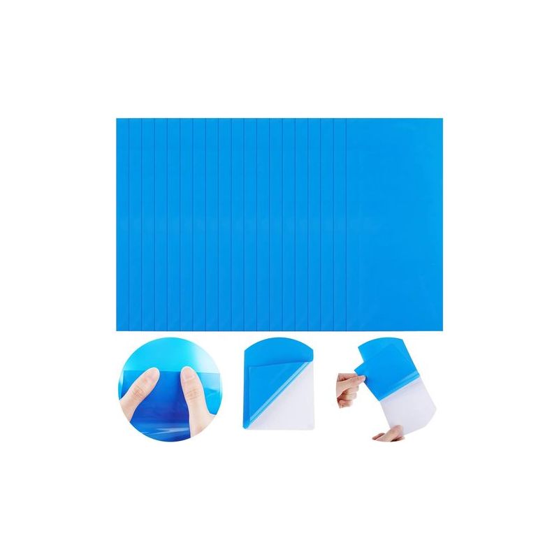Hochleistungs-reparaturflicken Für Poolfolien. 85 X 125 Cm. Selbstklebendes Vinyl. Wasserdicht. Für Eingelassene Und Aufstellpools. Schnelle Reparatur.