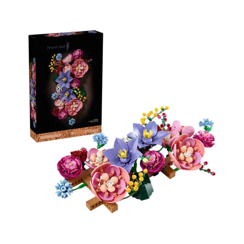 Dekoration Aus Bausteinen, Blumenstrauß, Zeitloses, Mehrfarbiges Abs [diy-wohndekoration]