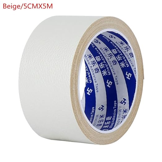 2er-pack Selbstklebendes Lederreparaturband, Geeignet Für Sofas, Autositze, Handtaschen, Jacken, Möbel, Schuhe, Erste-hilfe-flicken, Diy-lederwaren (5 Cm X 5 M)